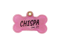 Placa NFC para mascotas · Modelo 4 — Resina nacarada
